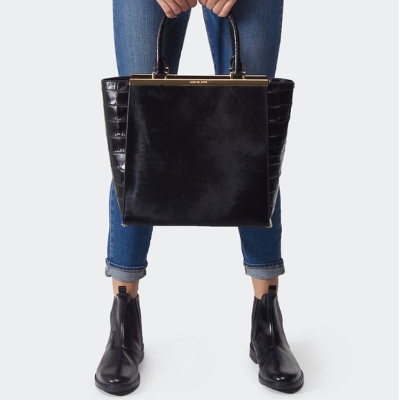 Michael Kors Lana Croc Leather Calf Tote - Picture 3 of 9